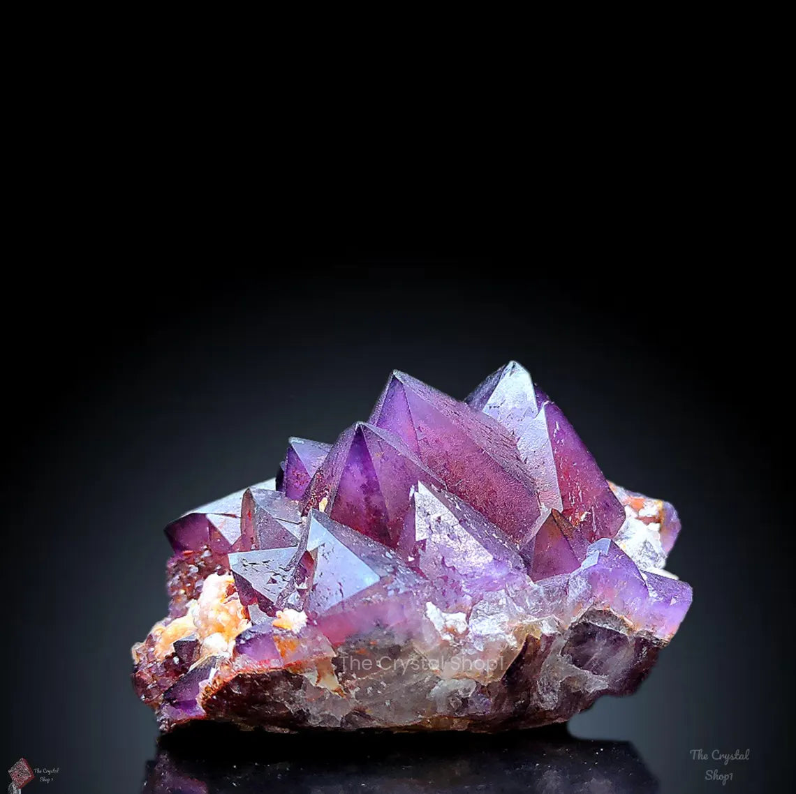 Alien Amethyst Phantom quartz cluster Natural minerals crystal in crystals