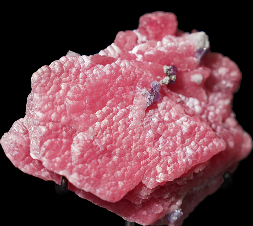 Natural manganese mineral crystal specimens collection