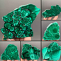 Malachite natural mineral crystal ore specimens