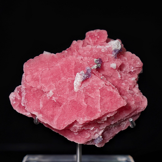 Natural manganese mineral crystal specimens collection