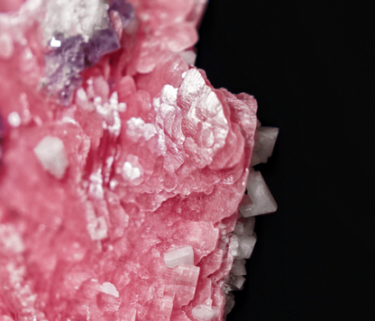 Natural manganese mineral crystal specimens collection